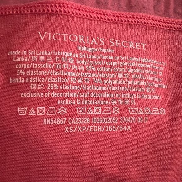 Victoria’s Secret (NWT) pinky coral xs hiphugger panties - Picture 4 of 4